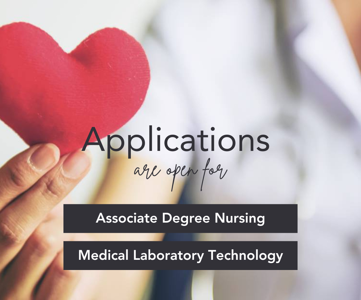 Apply today for the MDCC ADN or MLT program