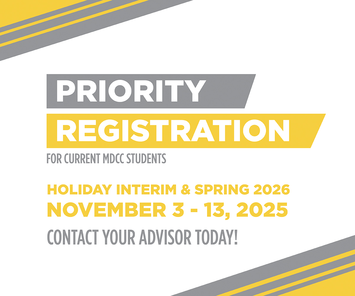 Priority Registration is Nov 3 - 13